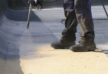 Coating systems over Hampton spray foam roof systems