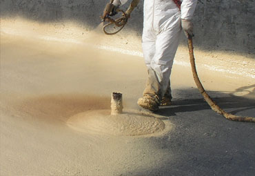 What are the benefits to spray foam roofing in Hampton?